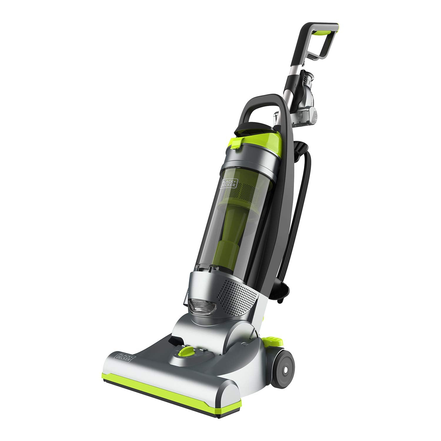 Black+Decker Bagless Upright Vacuum Cleaner with Anti-Allergen HEPA Filer, Corded 1,200 Watt Motor & 5-Position Carpet Height Se