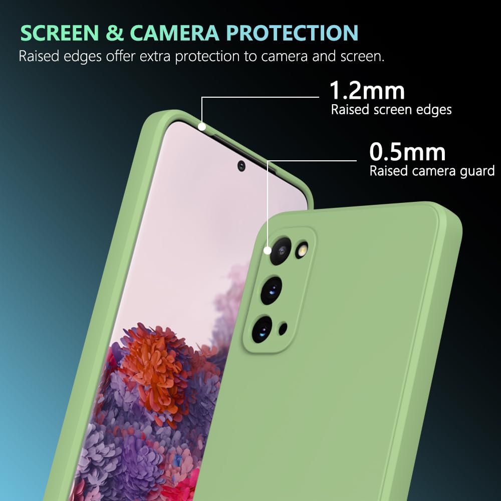 Wogroo For Samsung Galaxy Note 20 Case Green, Scratch Resistant With Soft Touch, Slim Thin Phone Cover For Samsung Galaxy Note 2