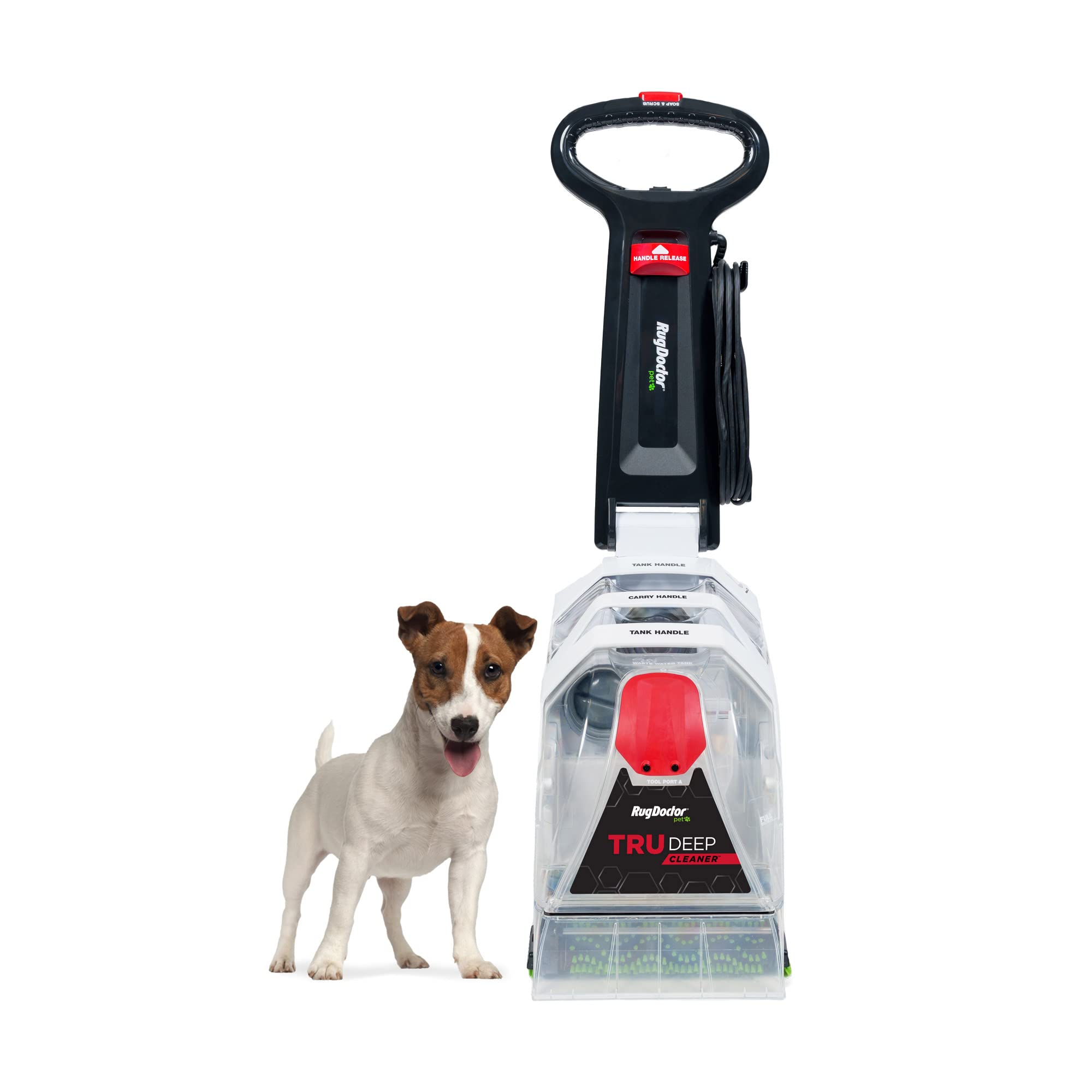 Rug Doctor Pet TruDeep Carpet Cleaner, Pet Upholstery Tool, Best-In-Class Suction Power, Dual Brush Cross-Action Technology for 