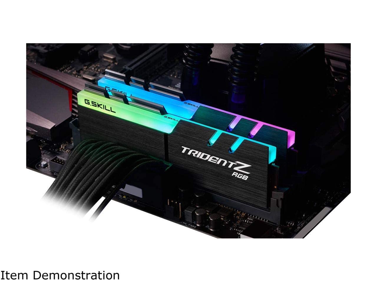 G.Skill 32Gb (2 X 16Gb) Tridentz Rgb Series Ddr4 Pc4 28800 3600 Mhz 288 Pin Desktop Memory Model F4 3600C16D 32Gtzrc