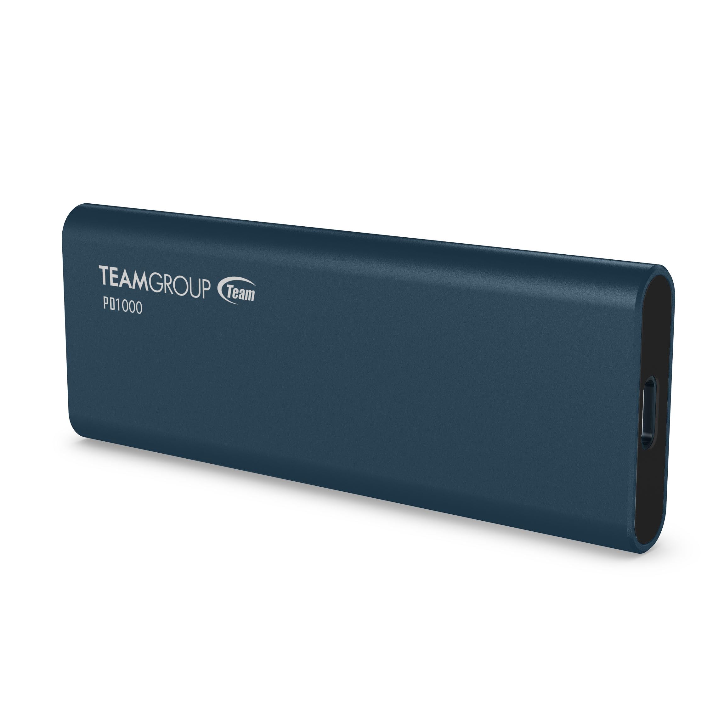 Teamgroup Pd1000 2Tb Aluminum Portable External Solid State Drive Ssd, Read Up To 1000Mb/S, Usb C, Usb A 3.2 Gen 2, Waterproof, Dustproof (Ip68), Shockproof, Pressure Resistant T8Fed6002T0C108