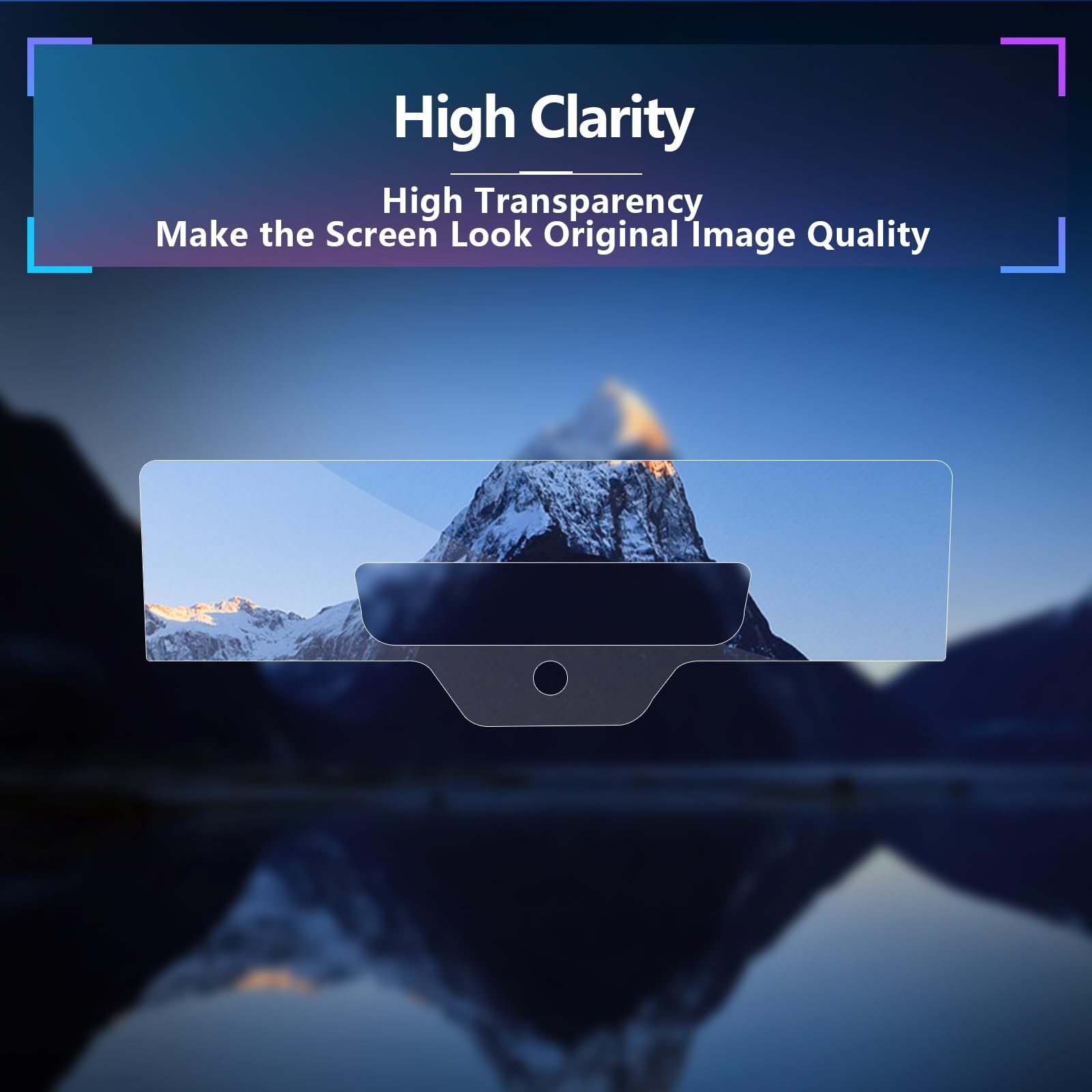 Sxcy Fit For 2023 Vw Taos Tiguan Altas Air Conditioning Screen For 2023 Vw Taos Tiguan Altas Dual  And Tri Zone Automatic Climate Control Panel Screen,2 Pcs Nano Soft Screen Protector Foils For 2023