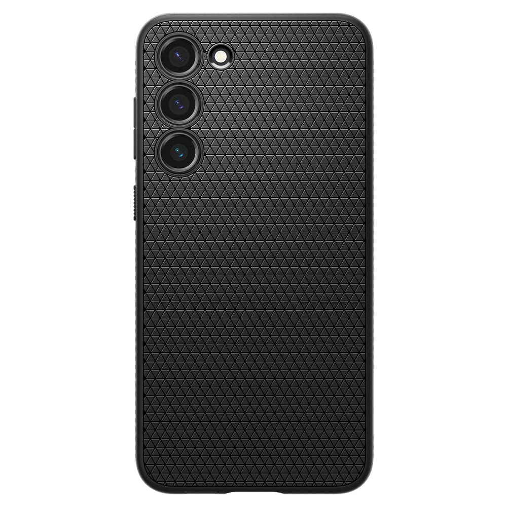 Spigen Liquid Air Designed For Galaxy S23 Plus Case (2023) [Military-Grade Protection] - Matte Black