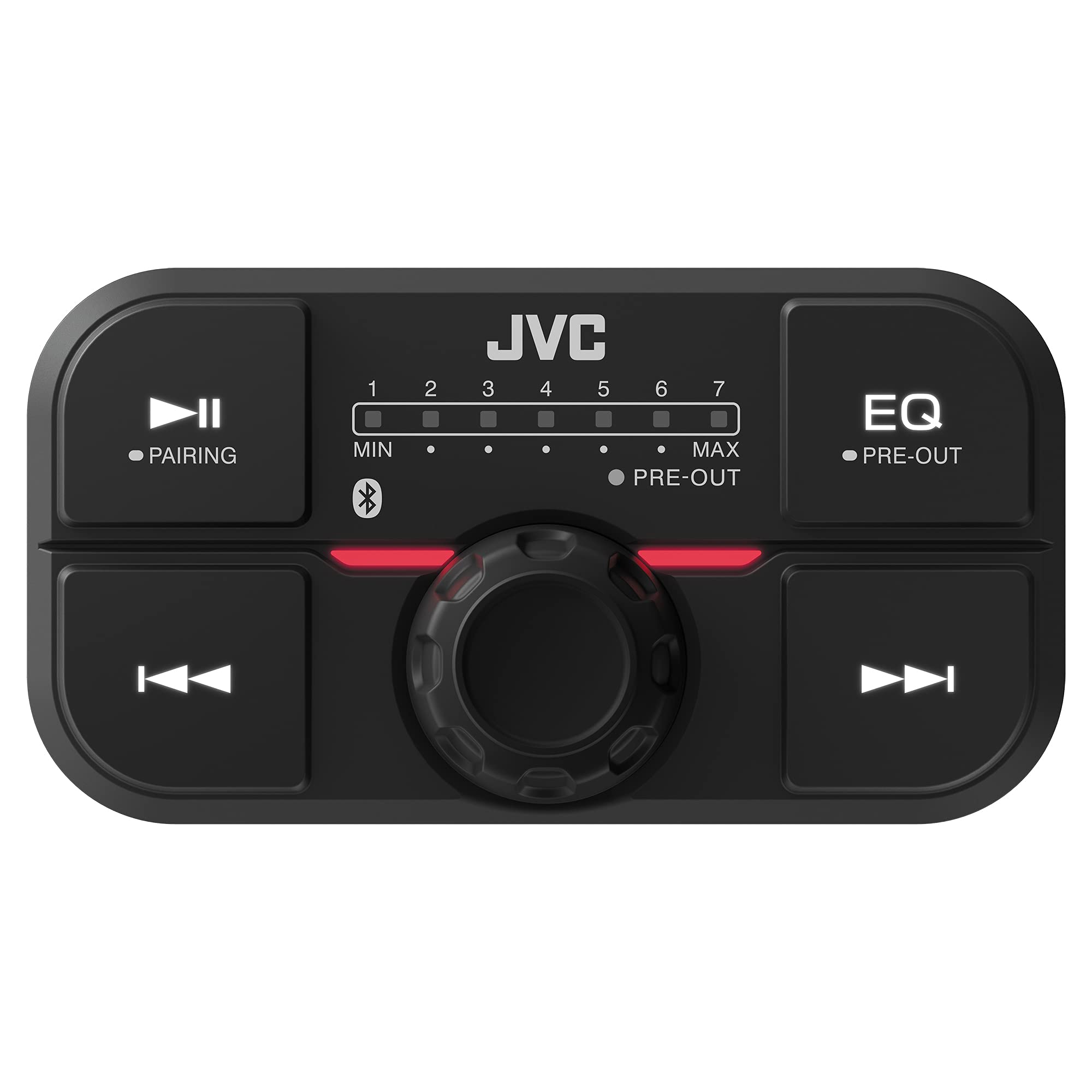 Jvc Ks Dr2104Dbt Compact 4 Channel 600 Watt Car Amplifier With Bluetooth Streaming. Built For Marine, Atv And Powersport Applica