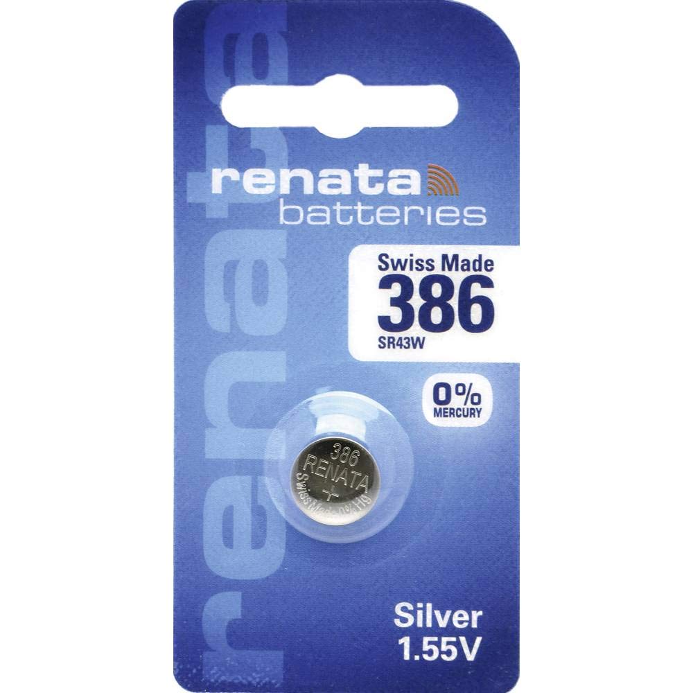 Silver Oxide Button Cell Battery, 386