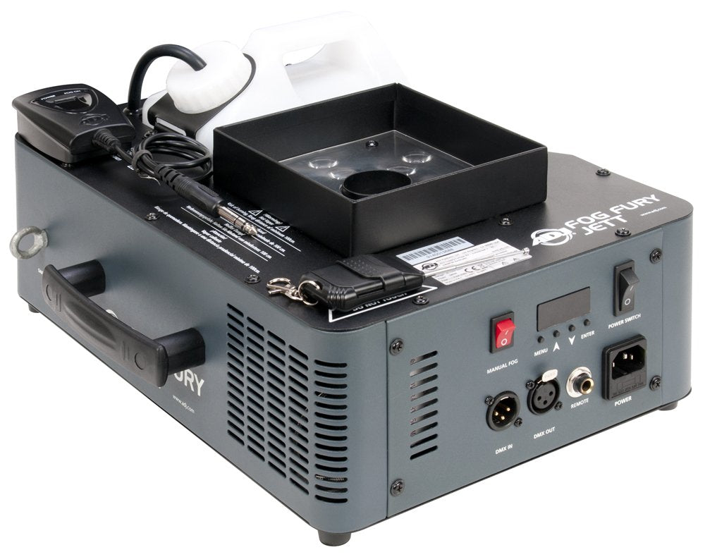 Adj Products Fog Fury Jett, High Velocity Vertical Fog Machine With Leds Fog823, Black (Fog Fury Jett)