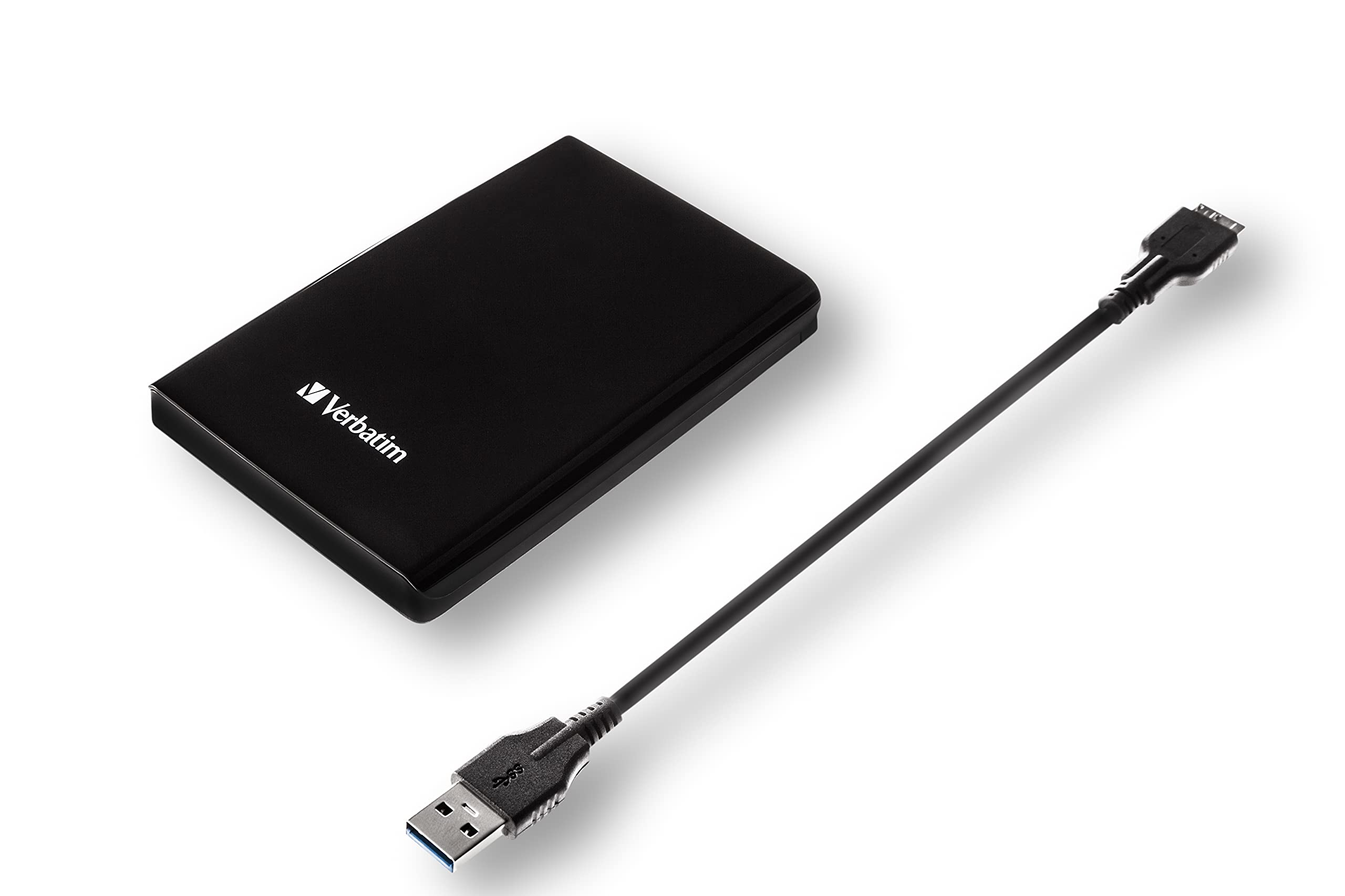 Verbatim 2Tb Portable Hard Drive,   Store'N'Go   Usb 3.0   Compatible With Usb 2.0   Pc / Mac   Diamond Black