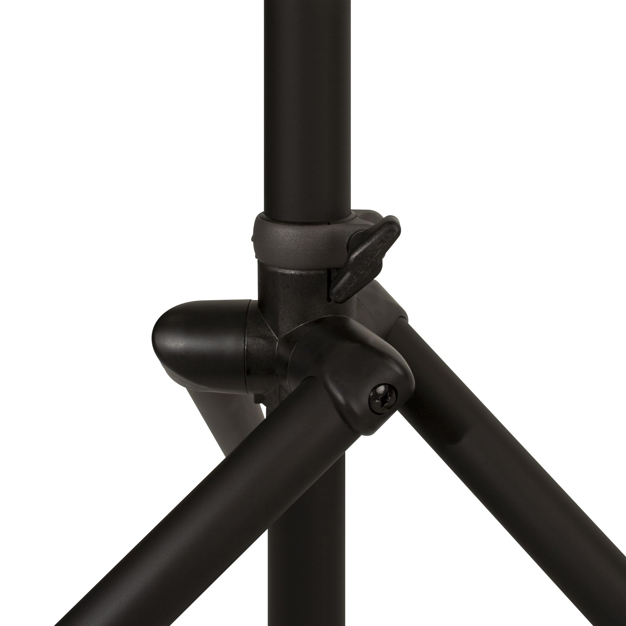 Ultimate Support Ts-88B Original Series Aluminum Tripod Extra Tall Speaker Stand W/Integrated Speaker Adapter - Black