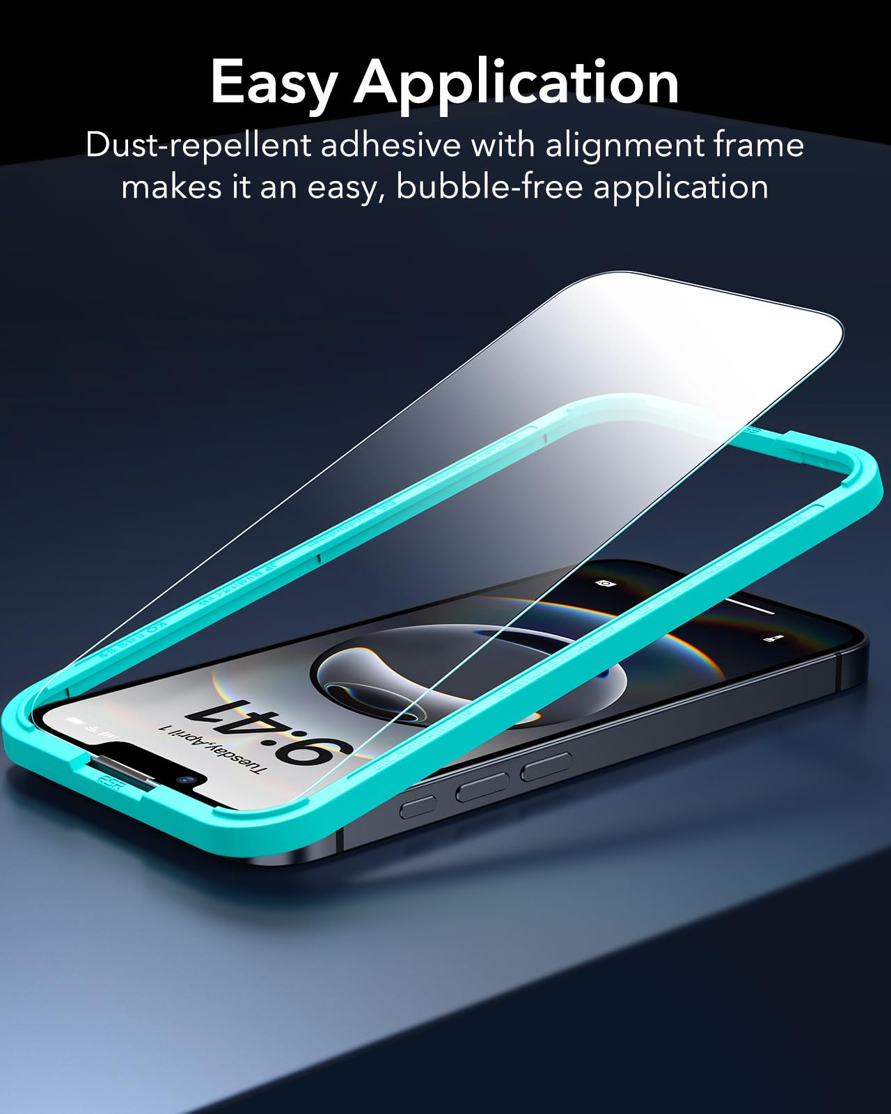 Esr 3 Pack For Iphone 16E/Iphone 14/Iphone 13/Iphone 13 Pro Screen Protector, [9H Hardness] [Military Grade Shatterproof] Temper