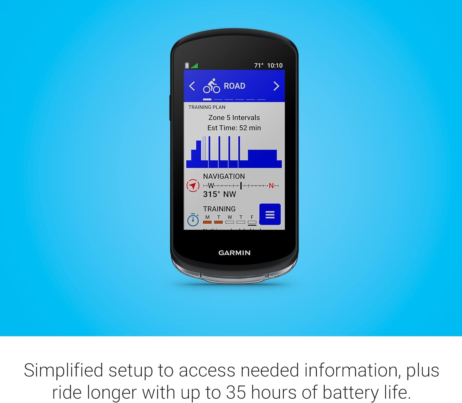 Garmin Edge 1040, Gps Bike Computer, On And Off Road, Spot On Accuracy, Long Lasting Battery, Device Only