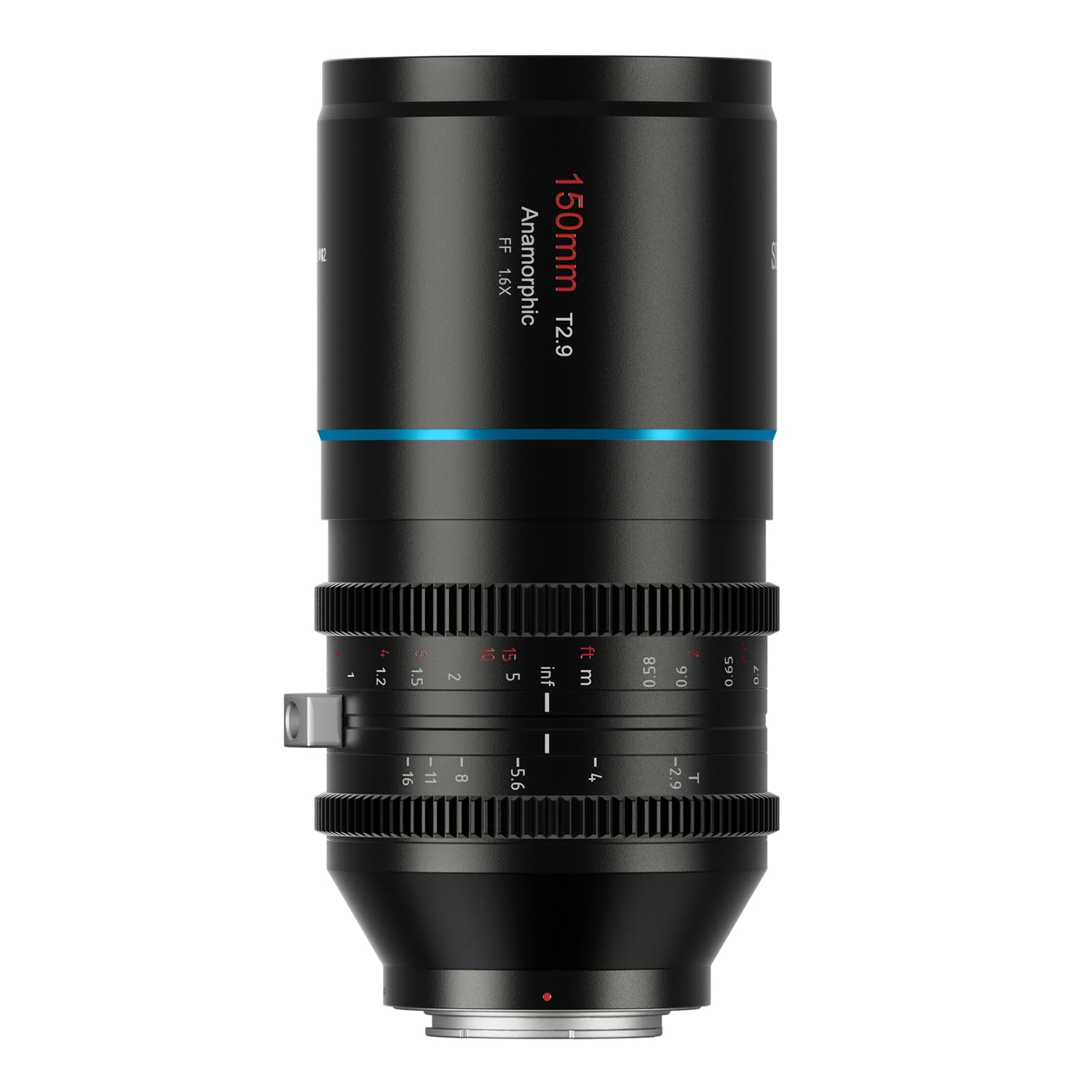 Sirui 150Mm T2.9 1.6X Full Frame Anamorphic Lens, Telephoto Anamorphic Cine Lens (Venus 150Mm E Mount)