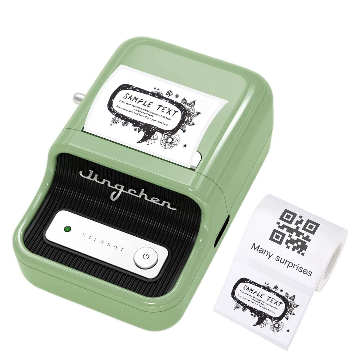 Niimbot B21 Label Maker Thermal Label Printer, Good Idea For Home Organization Office Business, 230Pcs 50X30Mm Label