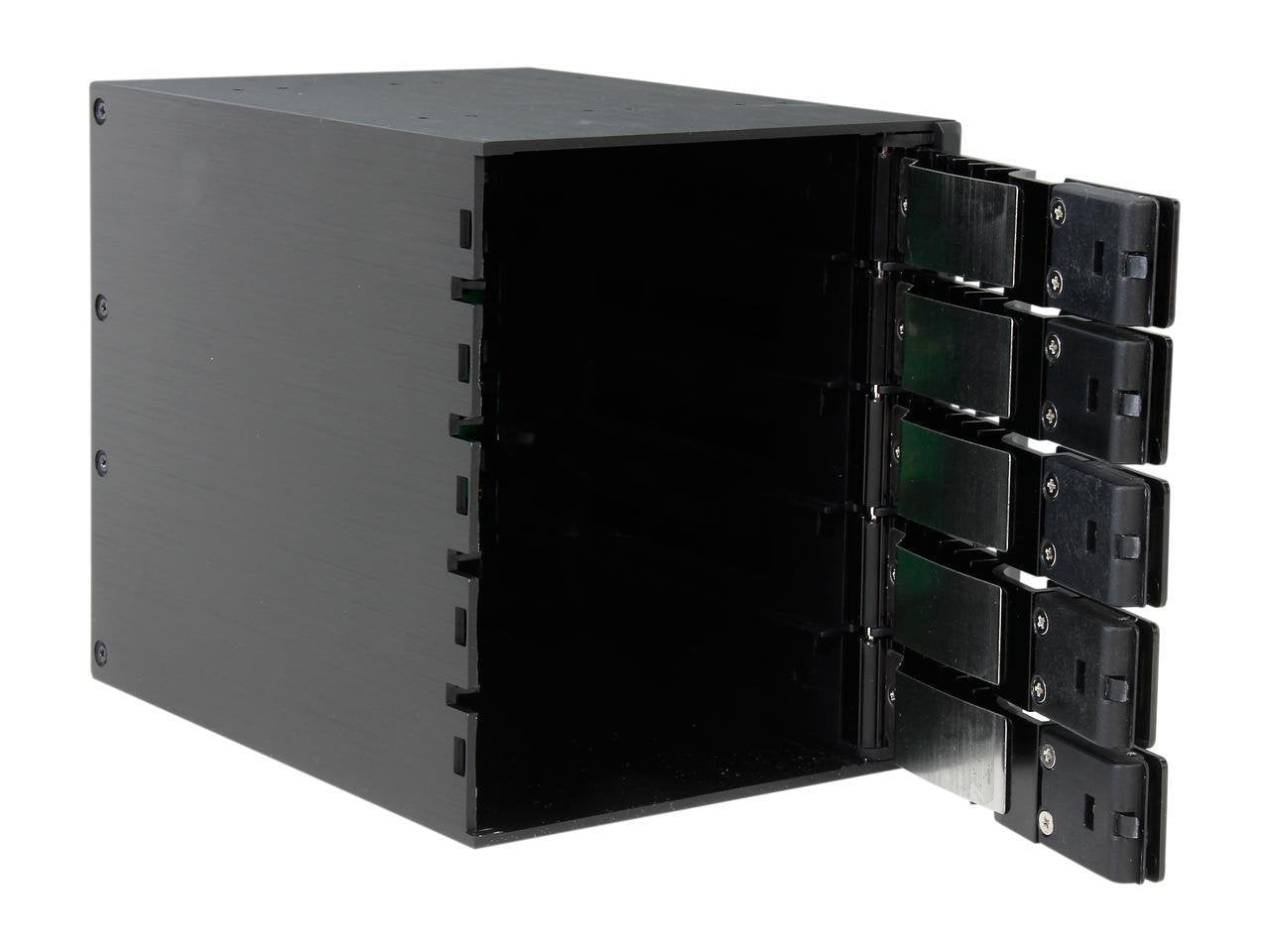 Istarusa Group 3X5.25 To 5X3.5 Trayless Black (Bpn De350Ss Black)