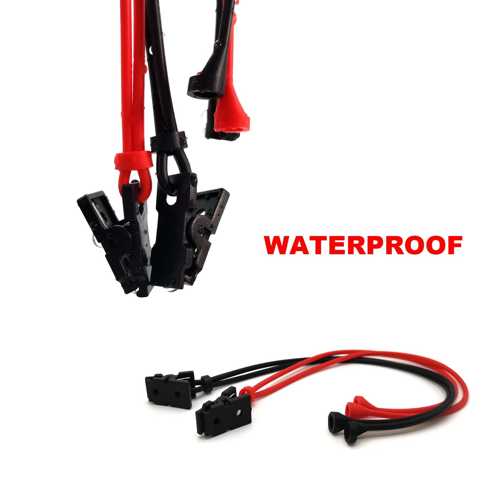 Bocoko 2 Pieces Hearing Aid Clip Anti Lost Lanyard Bte Protector For Adults Seniors And Kids(Black)