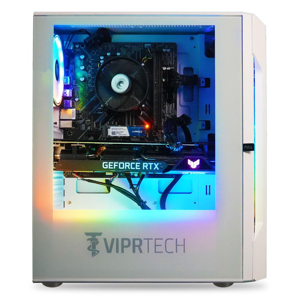 Viprtech Rebel 3.0 Gaming Pc   Amd Ryzen 5 (12 Lcore 3.9Ghz), Rtx 3060 12Gb, 32Gb Ddr4 3200 Ram, 1Tb Nvme Ssd, 600W Gold Psu, Bl