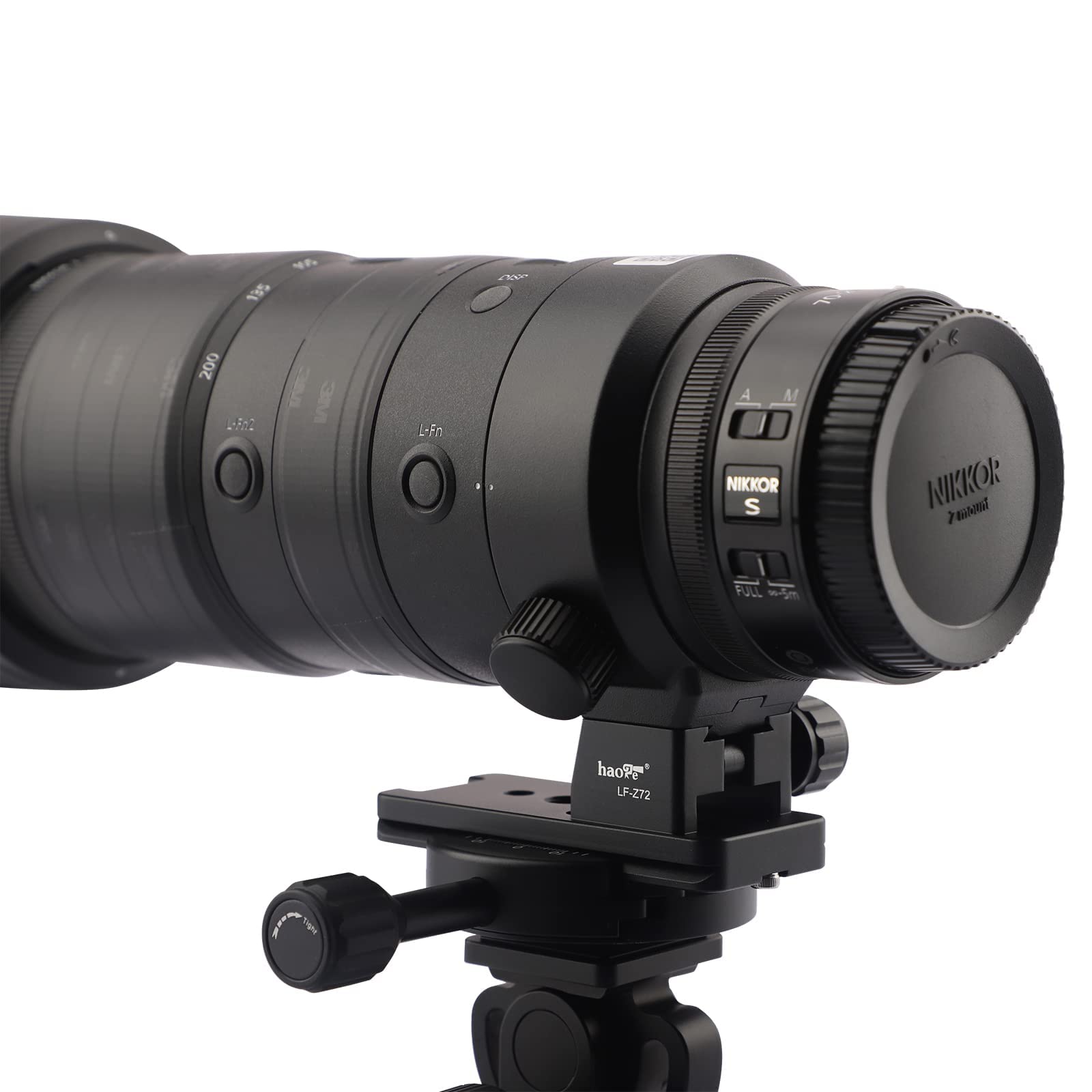 Haoge Lf Z72 Lens Replacement Foot For Nikon Nikkor Z 70 200Mm F/2.8 Vr S Lens (Z Mount), Z100 400Mm Collar Tripod Mount Ring Built In Arca Type Quick Release Plate On Nikon Z6Ii Z7Ii Z7 Z6 Z5 Camera