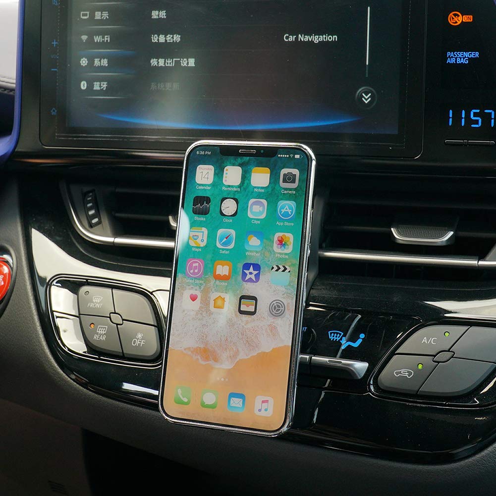 Beerte Phone Holder Fit For Toyota Chr 2024 2017 Adjustable Air Vent Car Dashboard Cell Ch R Phone Mount Strong Magnetic Phone Mount Fit For Any Inches Smartphone