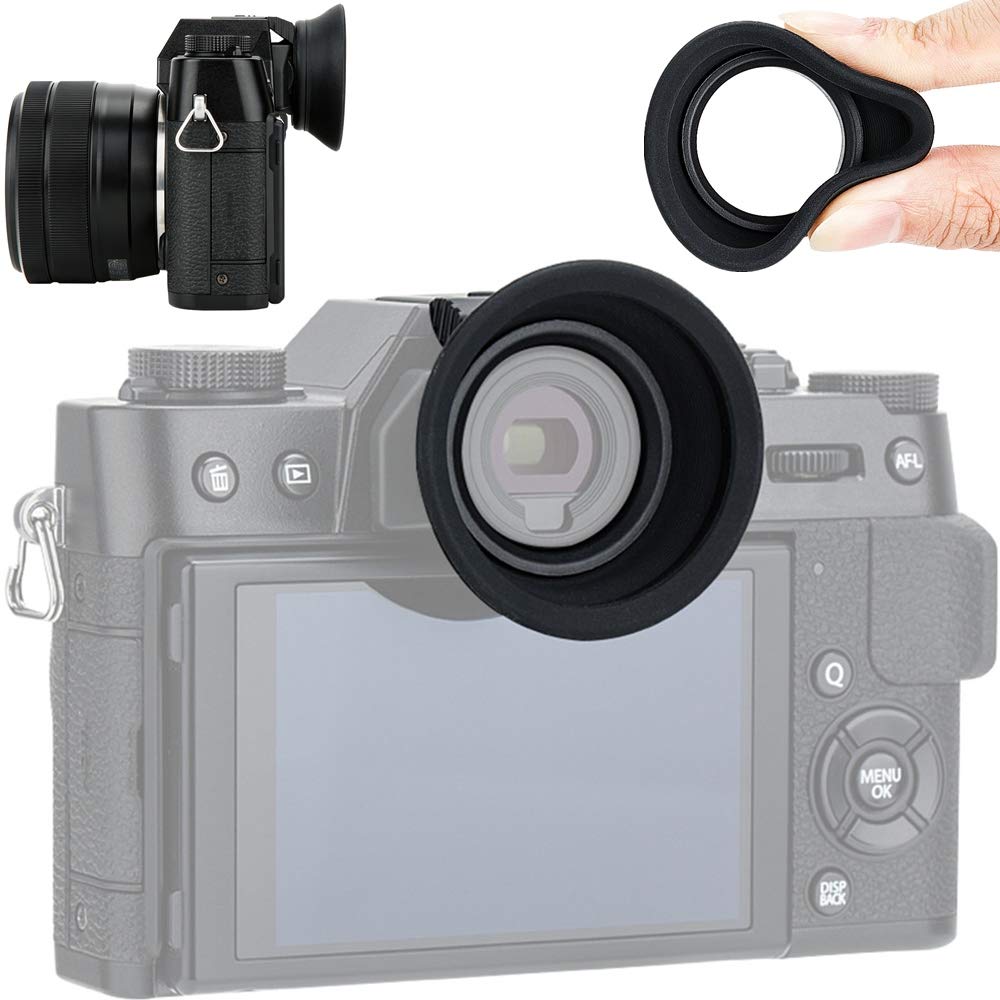 Soft Silicon Camera Viewfinder Eyecup Eyepiece Eyeshade For Fujifilm Fuji X T30Ii X T30 Ii X T20 X T10 Eye Cup Protector Cushion