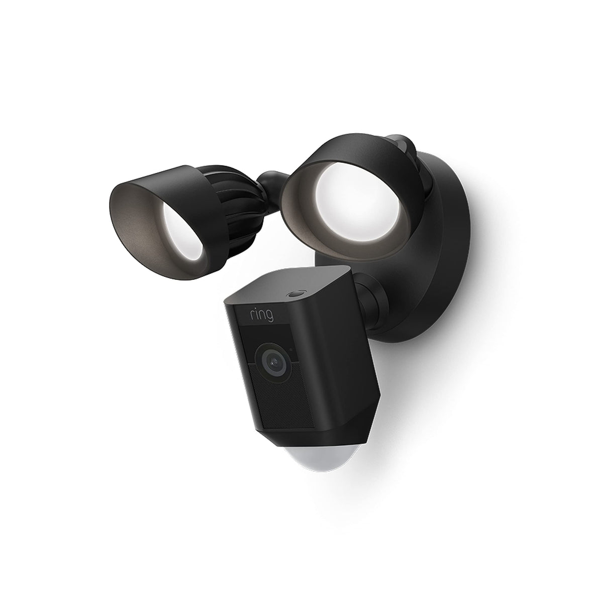 Ring Floodlight Cam Wired Plus With Motion Activated 1080P Hd Video, Black (2021 Release)