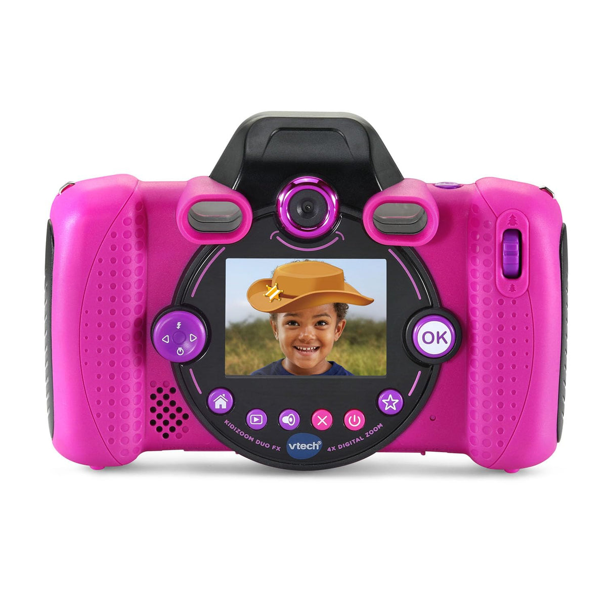 Pink Vtech Camera VTech KidiZoom Duo Camera FX Kids Digital Dual Cameras, Pink – Electroeshop