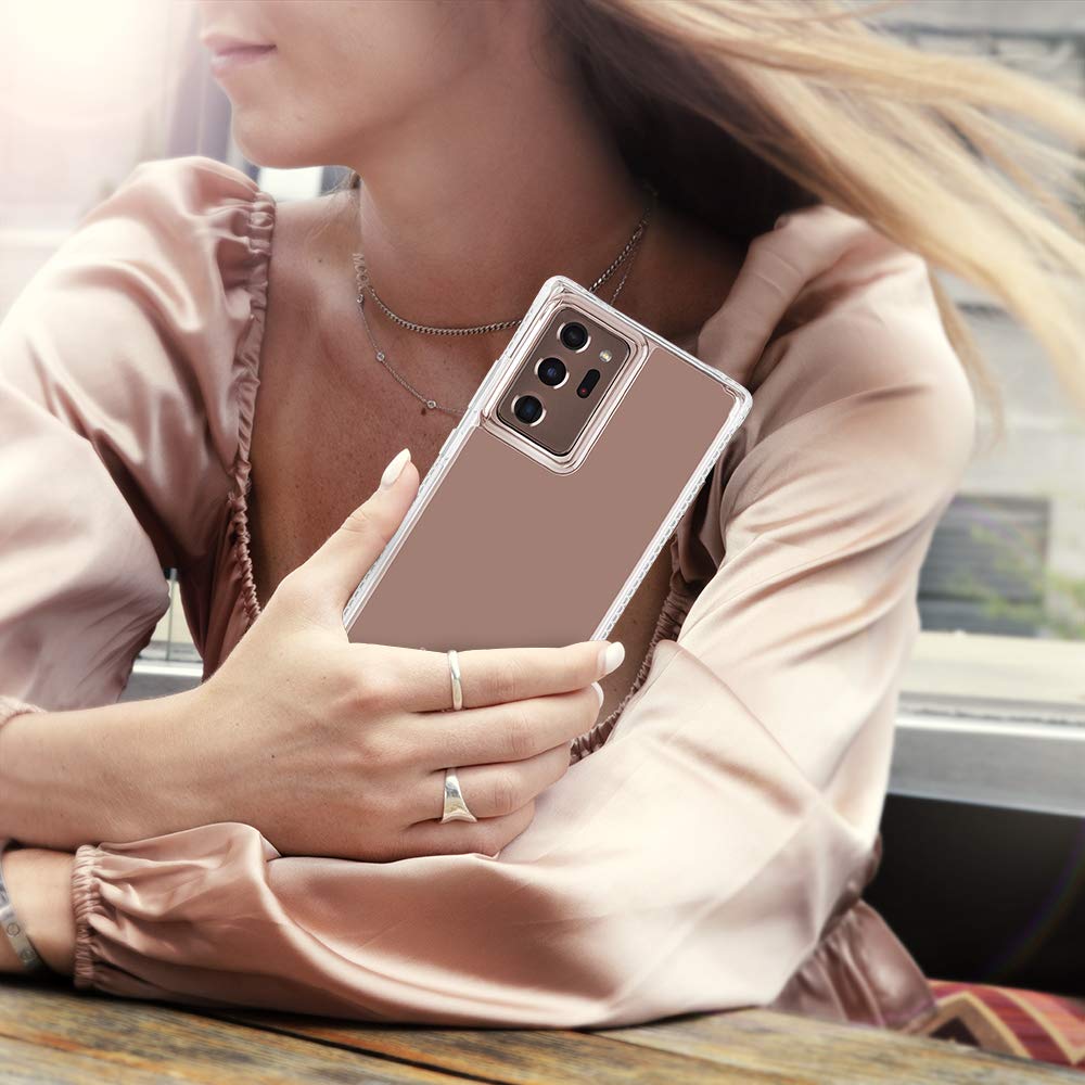 Case Mate   Case For Samsung Galaxy Note 20 Ultra 5G   Tough Clear Plus W/Micropel   15 Ft Drop Protection   6.9   Clear