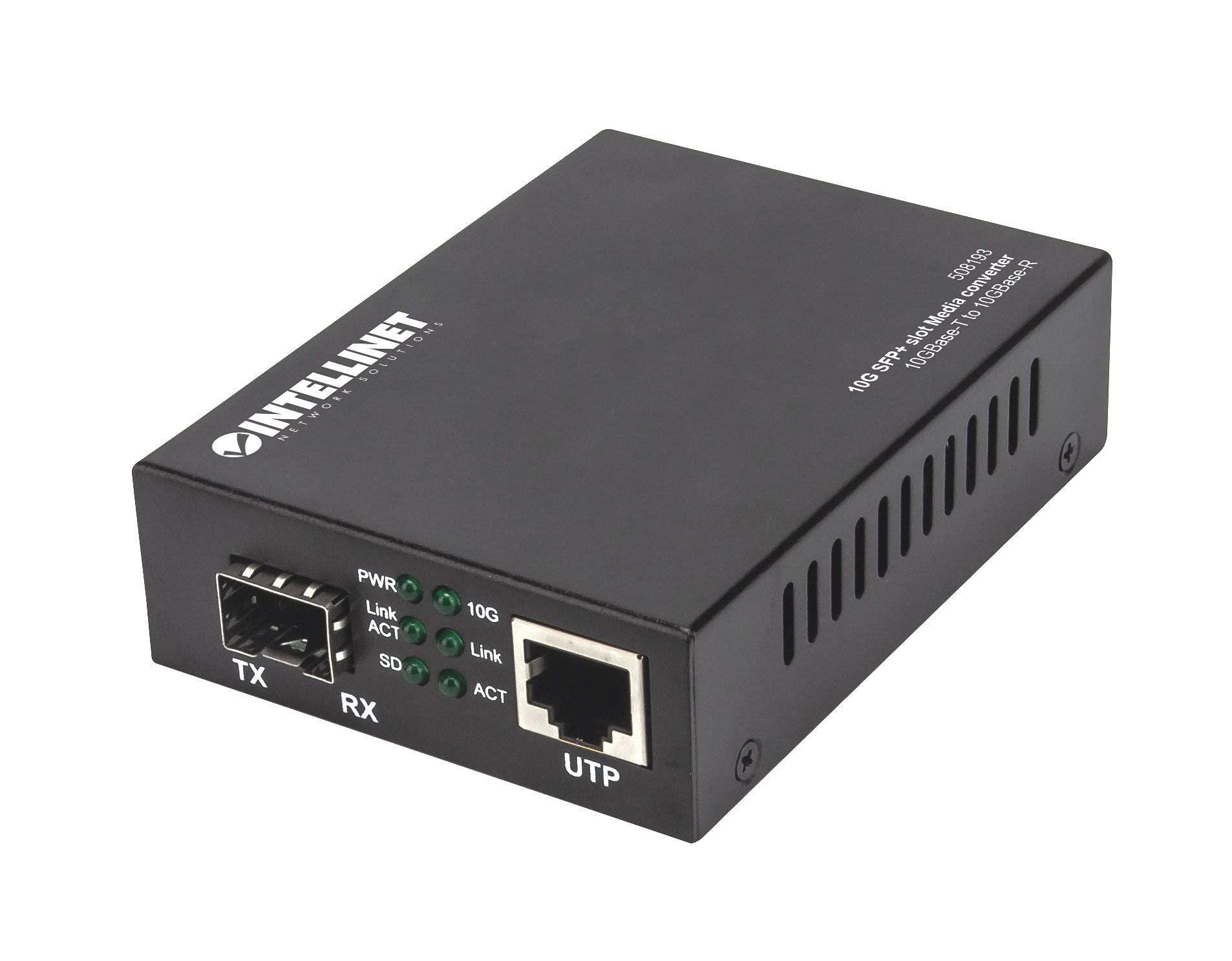 10Gbase-T To 10Gbase-R Media Converter
