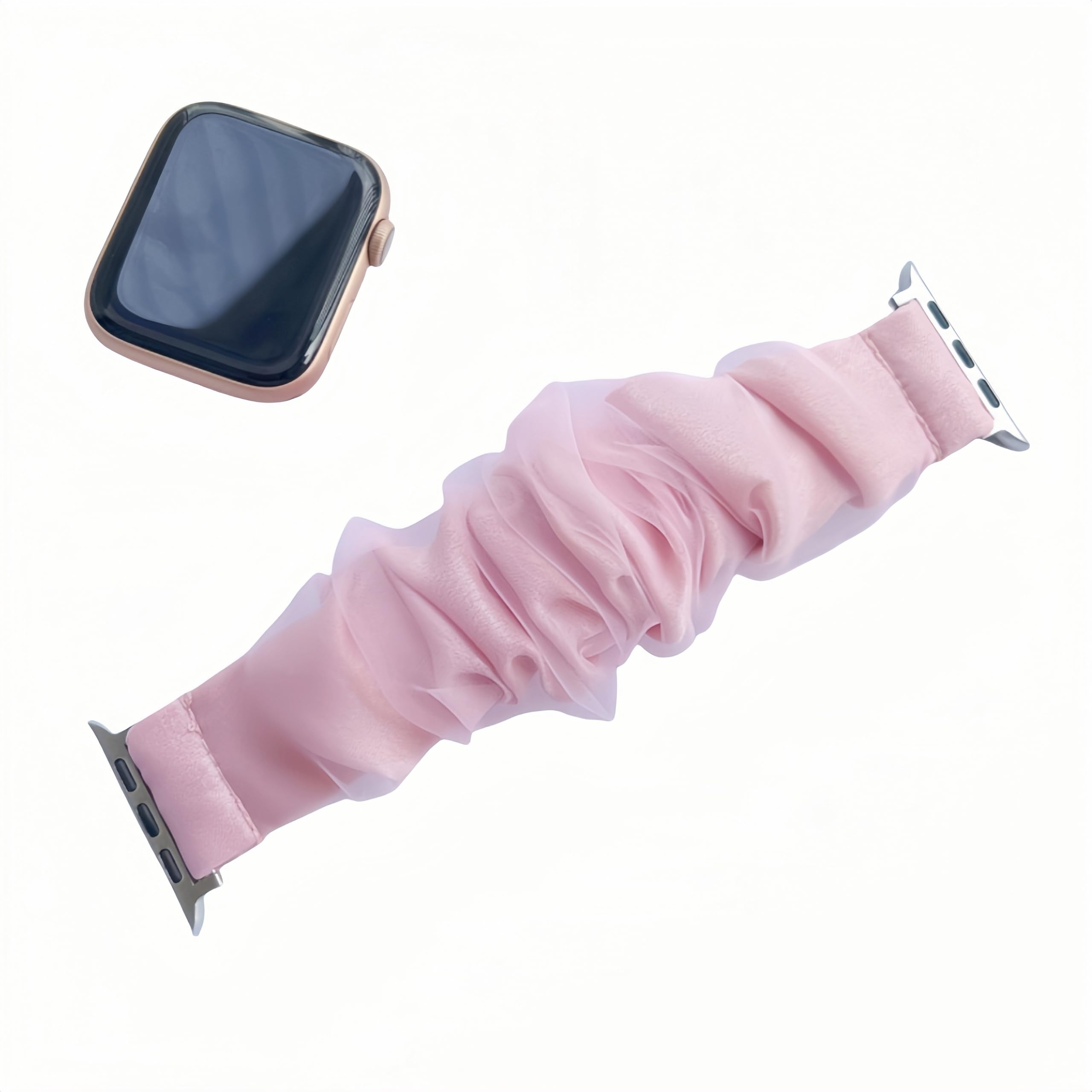 Tomcrazy Scrunchie Elastic Watchband For Apple Watch Band Series 8 Ultra 7 6 5 4 3 2 1 Se Watch Band For Iwatch 49Mm 45Mm 41Mm 4