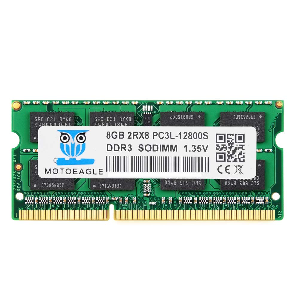 8Gb Ddr3L 1600 Mhz Sodimm Pc3L 12800S Ram Motoeagle 2Rx8 Pc3 1600 Ddr3 12800 1.35V Laptop Memory 204Pin