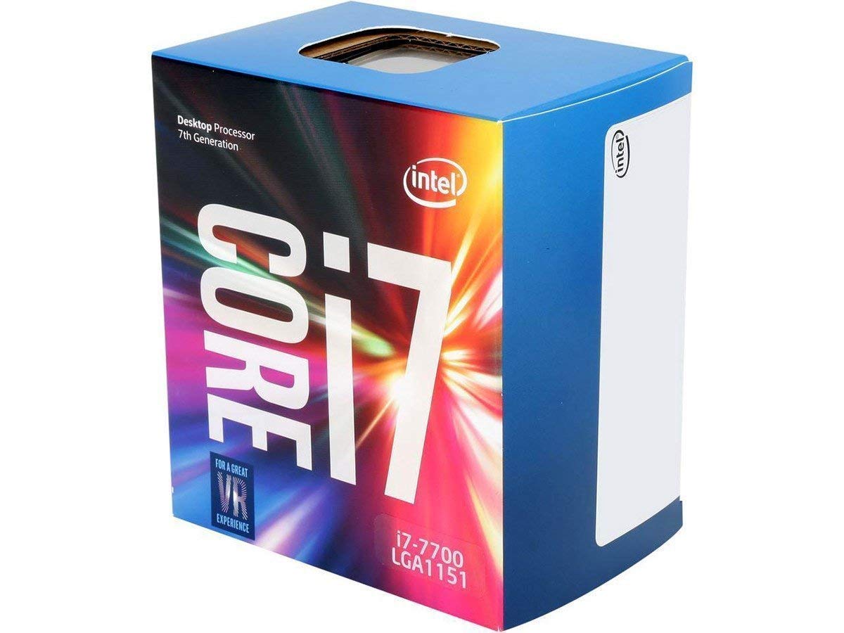 Intel Core I7 7700 Desktop Processor 4 Cores Up To 4.2 Ghz Lga 1151 100/200 Series 65W