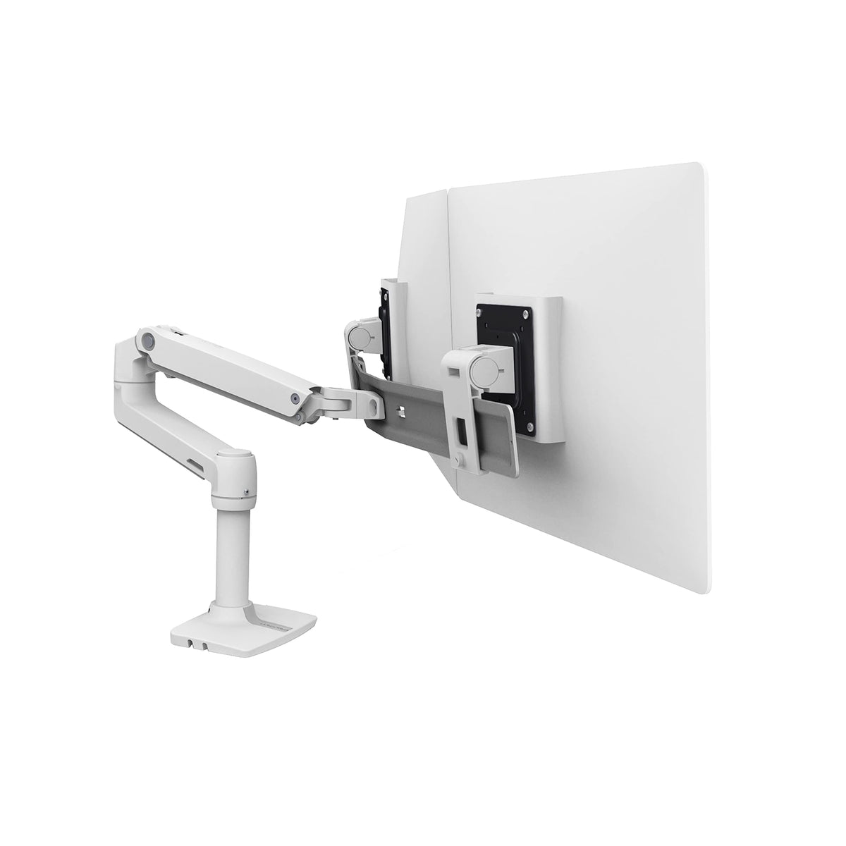 Ergotron � LX Dual Direct Monitor Arm, VESA Desk Mount � for 2 Monitors Up to 25 Inches, 2 to 11 lbs Each � White