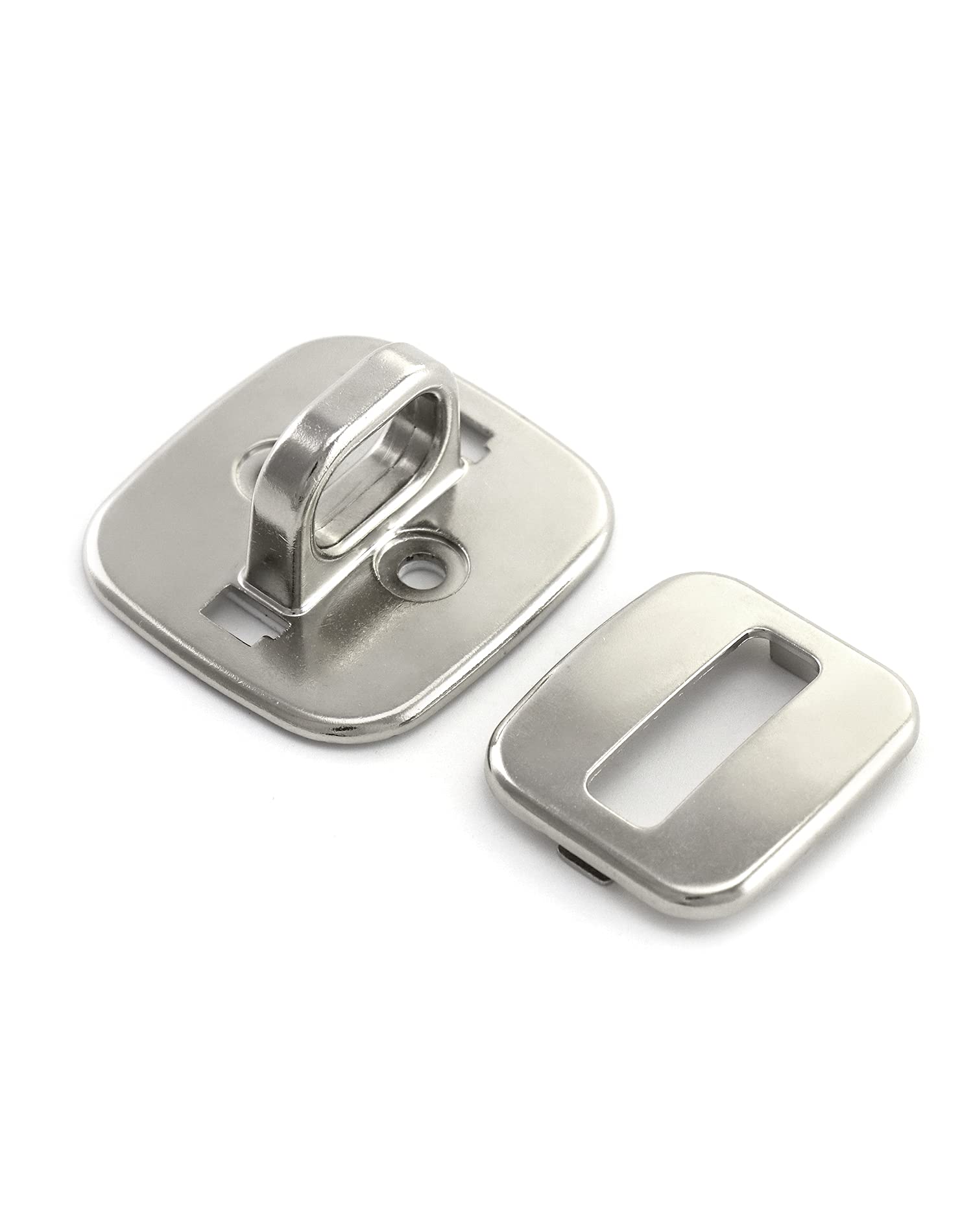 Qwork Laptop Cable Lock Anchor, 10 Pack Steel Desk Mount Anchor Accessory, Security Anchor Base Plate For Laptop Cable Locks, Fo