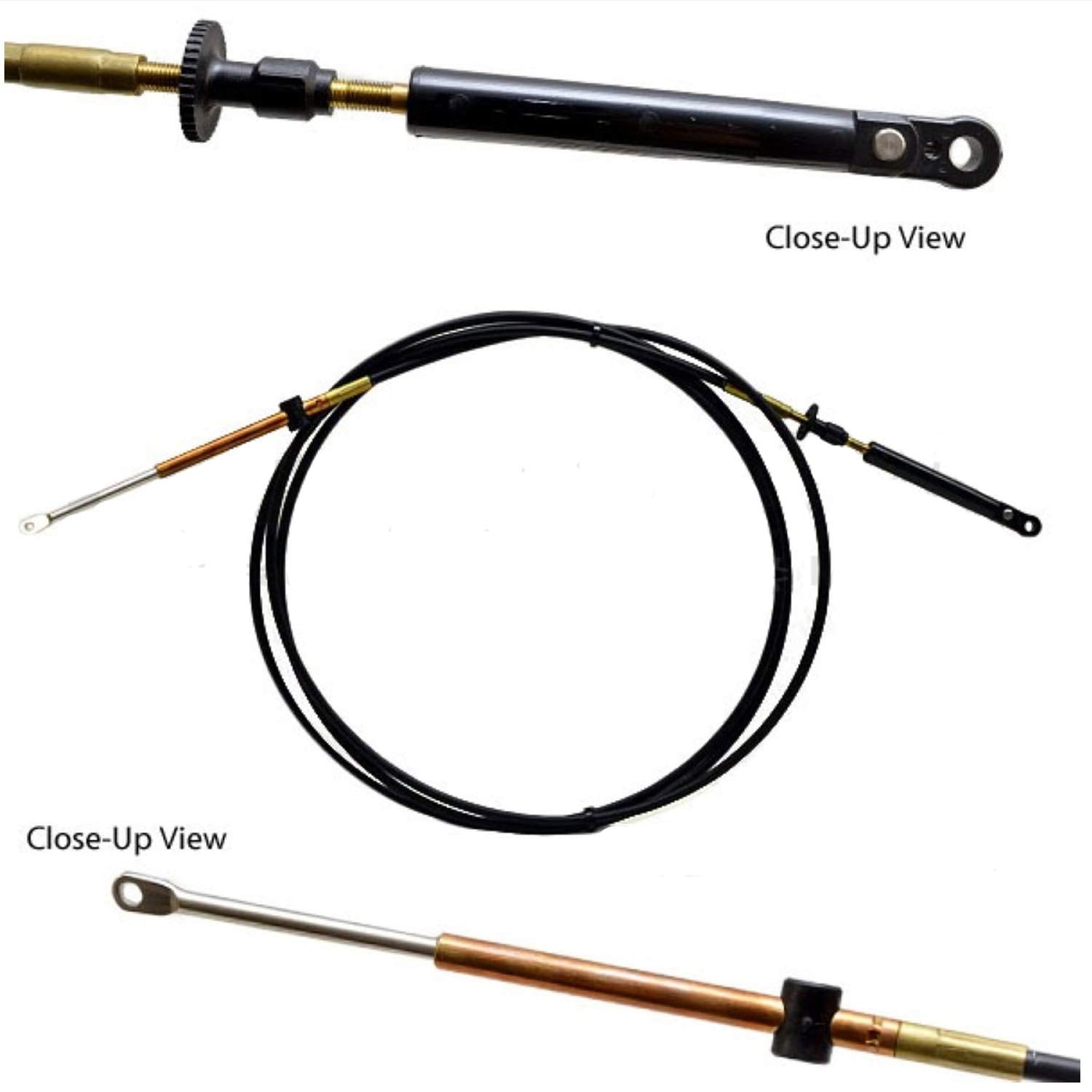 Johnson/Evinrude Oem 12Ft Throttle Shift Remote Control Cable 0173112, 173112