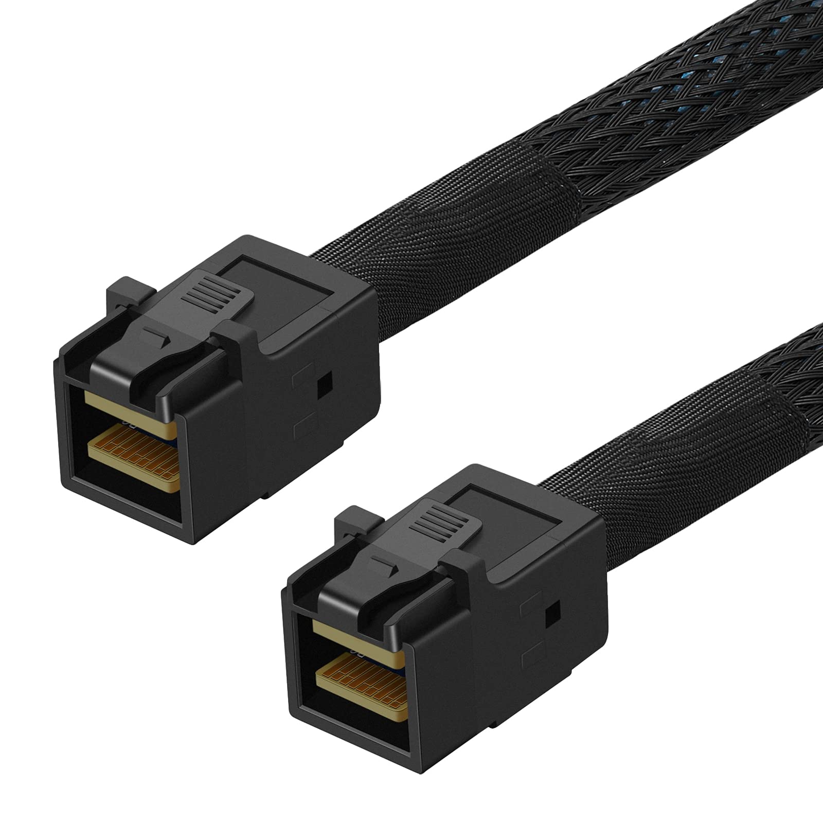 Twozoh Internal Mini Sas Hd Sff 8643 To Sff 8643 Cable (1.6Ft/0.5M)