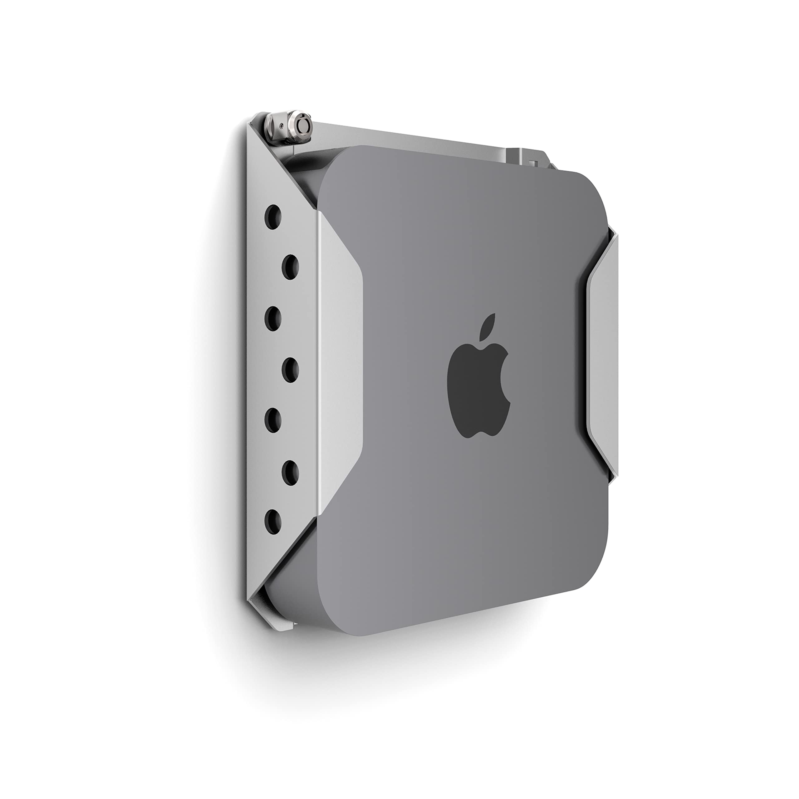 Maclocks Mmen76 Mac Mini Security Mount Enclosure (Silver)