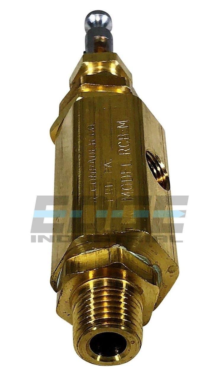 Pilot Unloader Discharge Valve Air Compressor, 1/4'' Male Npt Mnpt (150 175 Psi)