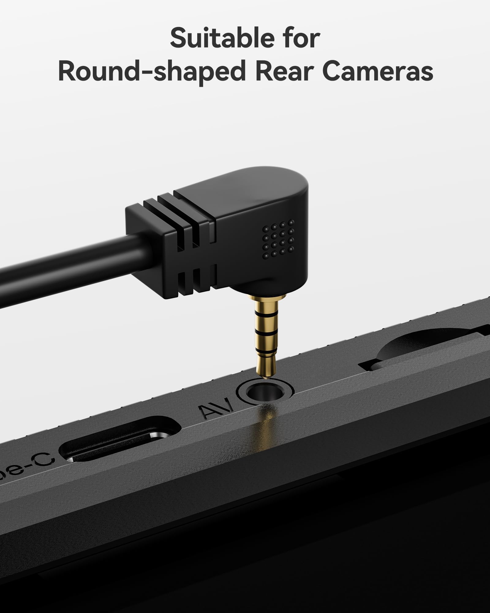 Wolfbox 50 Feet Rear Camera Longer Replacement Cable For I17 / I07 / G840S / G840H / G900 / G930 / G850 / G850Pro / G900Pro Vers