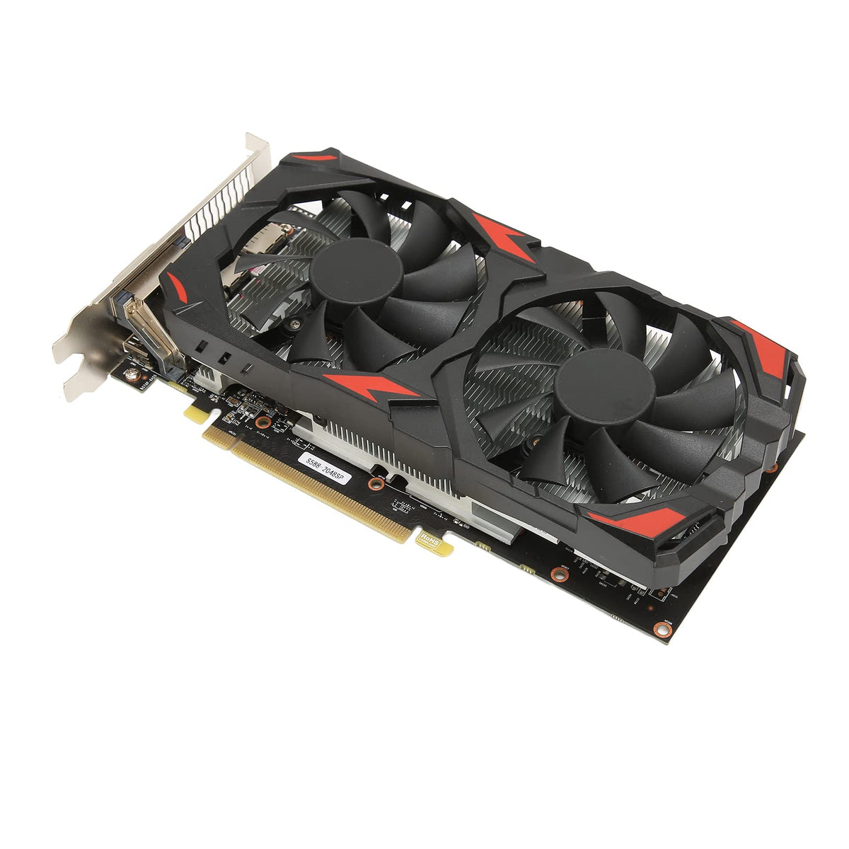 Vbestlife Rx 580 Graphics Card, 8Gb Gddr5 256Bit Gaming Graphics Card, Pci Express 3.0X16, 3 Displayport Dvi, Air Cooling Pc Video Cards, 4K Displays Support