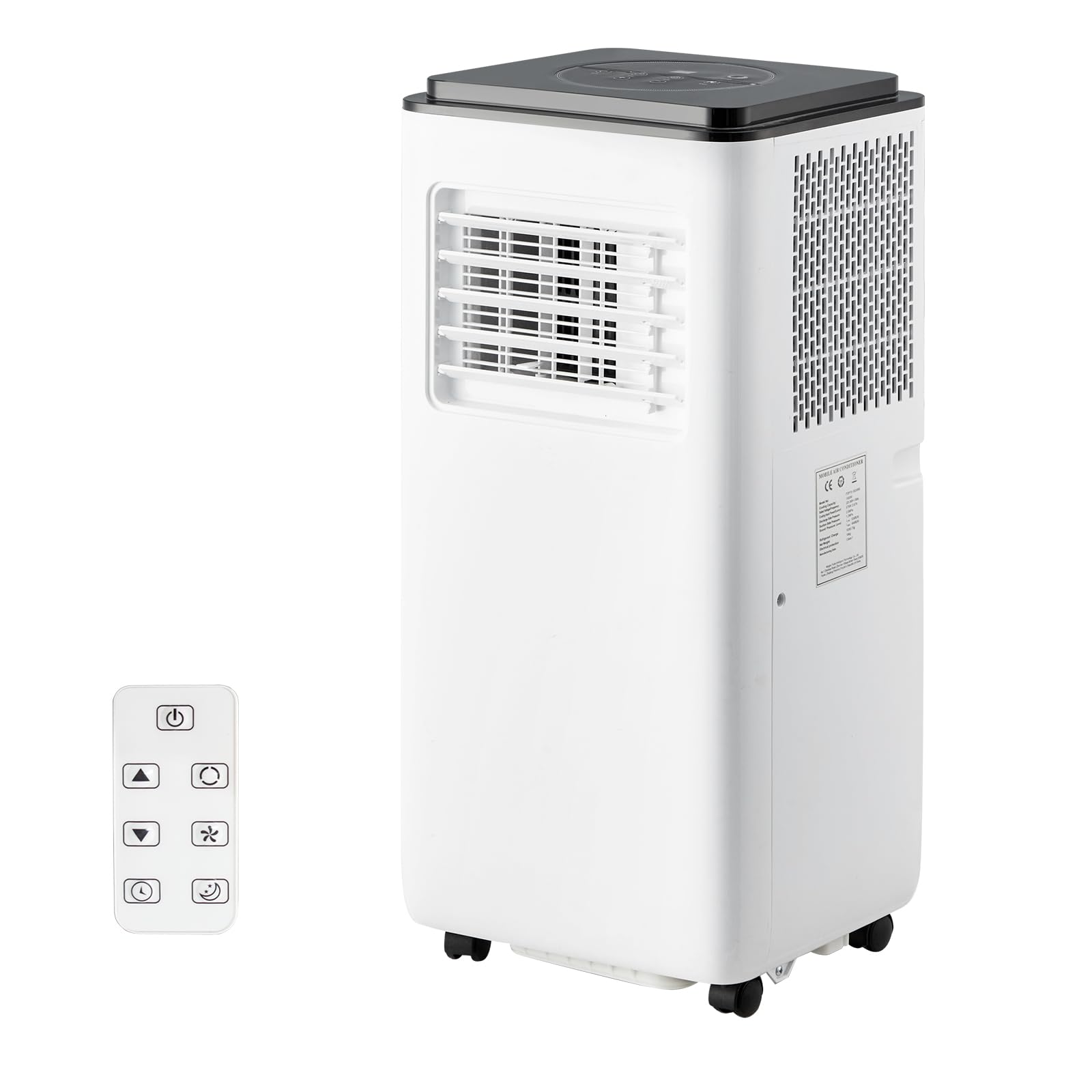 10,000 BTU Portable Air Conditioners, 2025 Upgraded Portable AC Unit Up to 350 Sq.Ft, Quiet Air Conditioner with Remote Control,