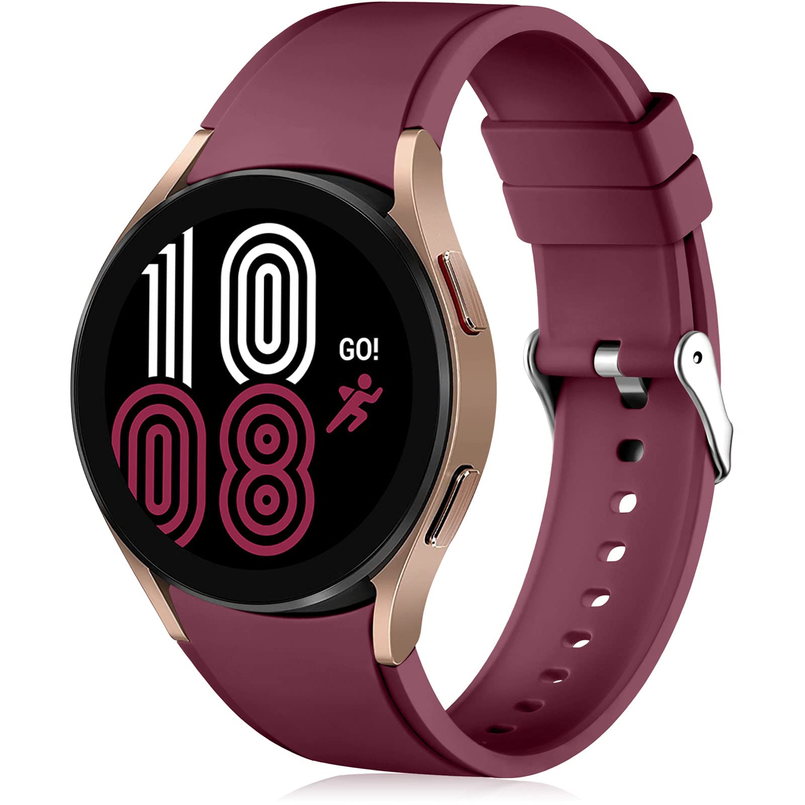 Lerobo No Gap Band Compatible With Samsung Galaxy Watch 7 6 5 Band 40Mm 44Mm/Galaxy Watch 5 Pro Band 45Mm/For Galaxy Watch 4 Cla