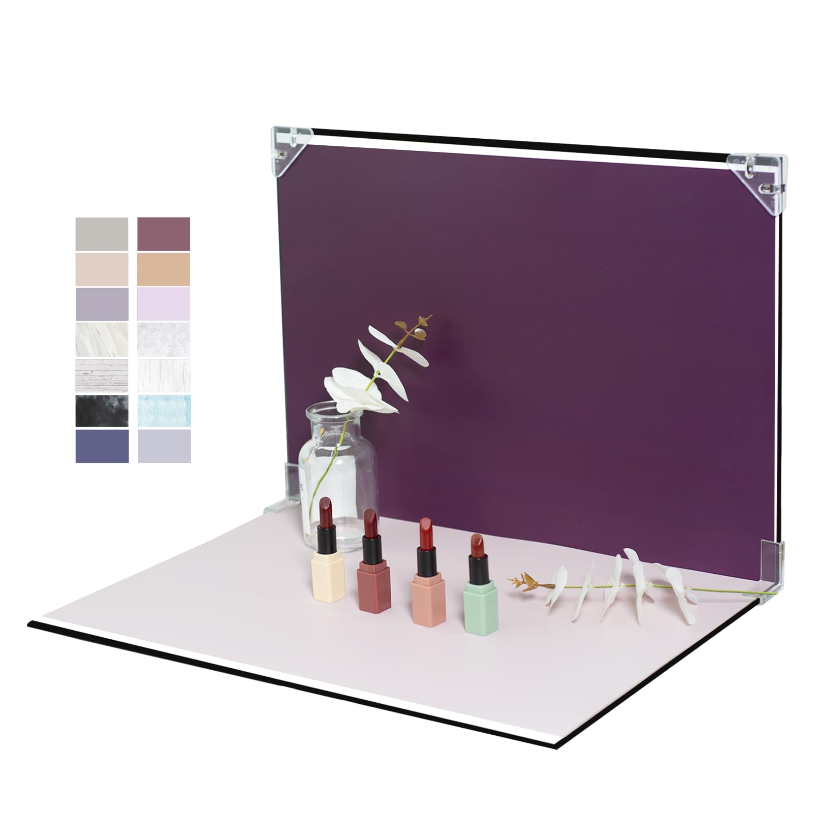 Photography Backdrop Product Photo Background: Small Product Photoshoot Paper For Food Jewelry Mini Items Picture.(Small 16X11.5