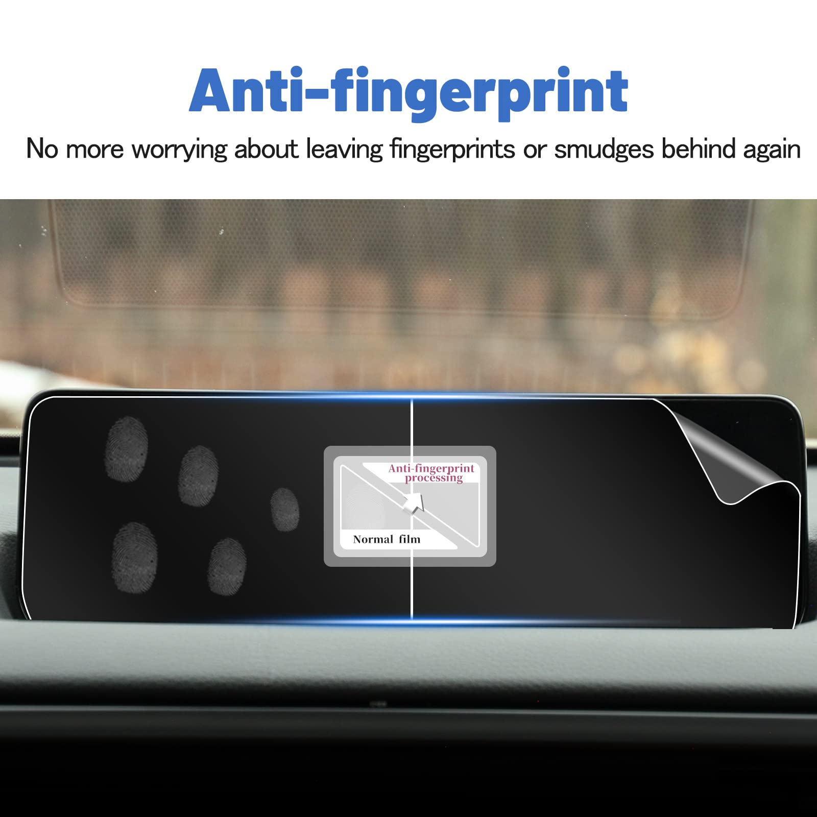 Shaohao For 2023 2024 Mazda Cx 50 Screen Protector 10.25 In Compatible With Mazda Cx 30 Accessories 2023 2024 Cx 50 (S/Turbo) 10