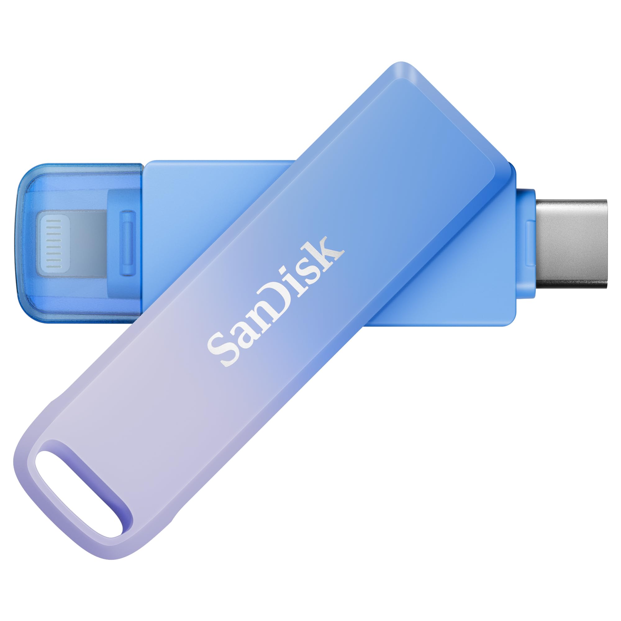 SanDisk 128GB Creator Phone Drive - for iPhone, iPad, Laptop & Mac - Includes USB Type-C and Lightning Connectors - Automatic Ba