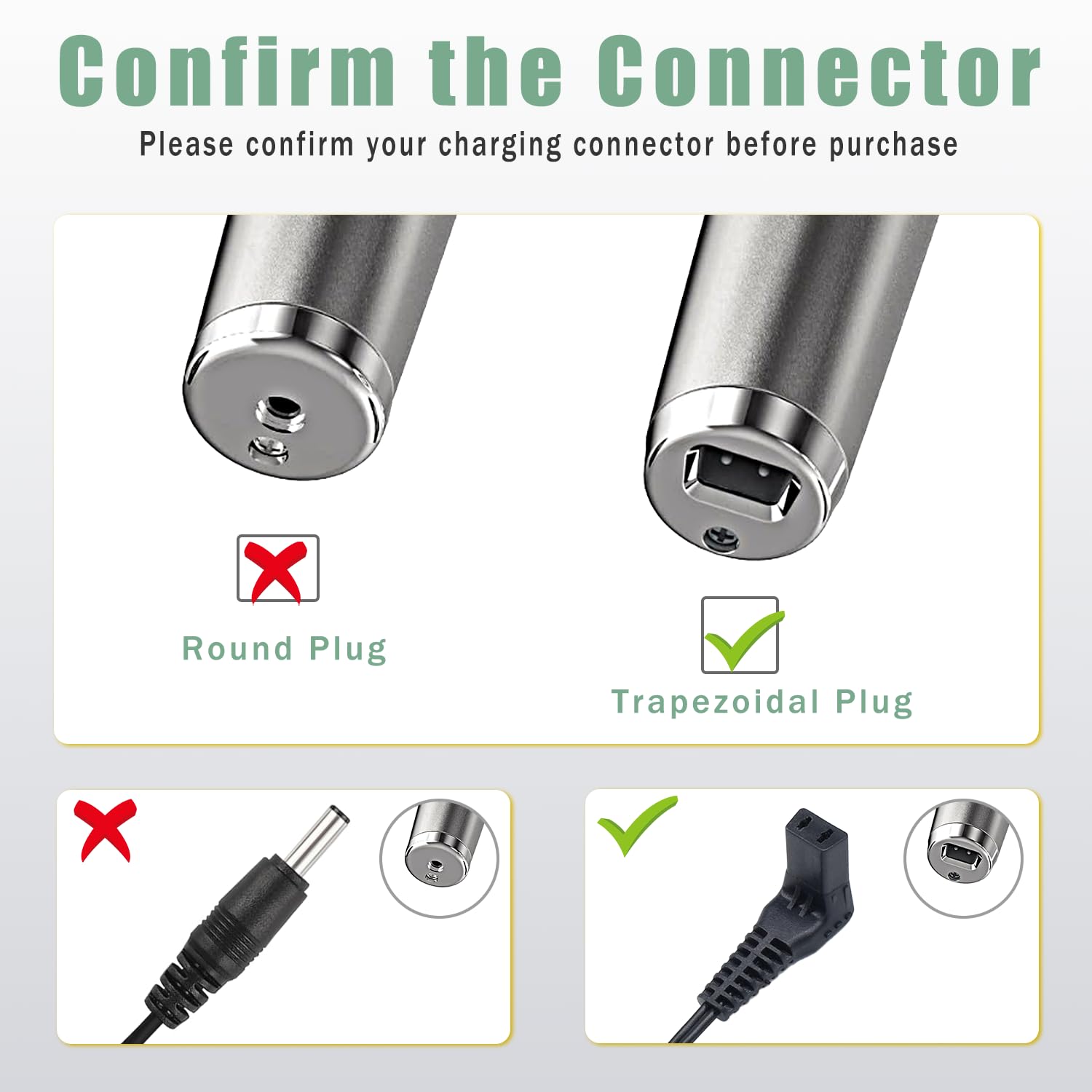 Pinkind 5V Power Adapter Charger for Wahl Trimmer Models 5616L, 5701, 9818A, 9864, 9896 - Replacement Power Supply Cord