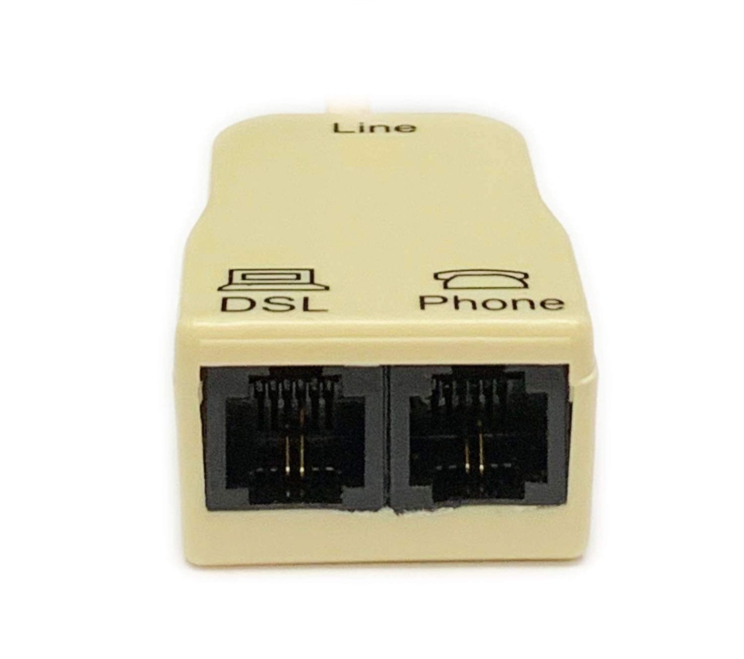 Imbaprice In Line Dsl Splitter W/Noise Filter For Phone Line