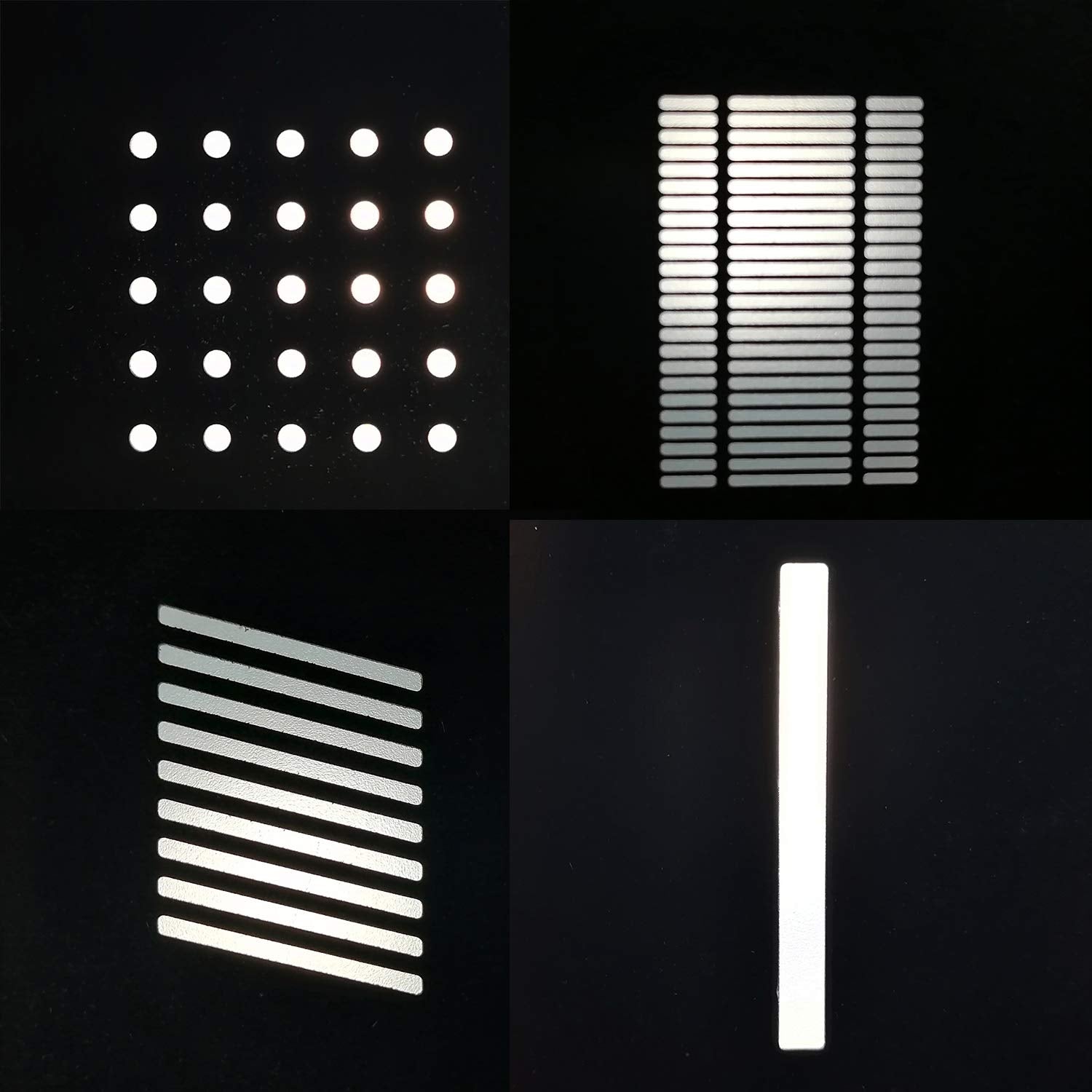 Wellmaking For Many Types Of Pictures For Bowens Mount Flash Snoot Condenser Modeling Film Christmas Light Film Can Be Customized In Batches Include 24 Gobos And A Gobo Holder� White