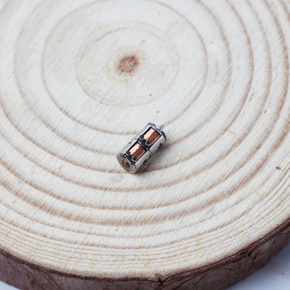 Acxico 10Pcs Dc 5V 2 Phase 4 Wire Micro Mini Ultra Tiny 4 Mm Precision Stepper Motor Diy