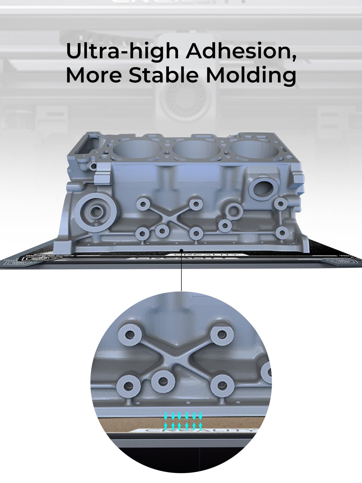 Creality K1 Pei Build Plate, Powder Coating, Magnetic 3D Printer Build Bed, For Creality K1/Ender 3 V3 Se/Ender-3 S1/Ender-3 S1