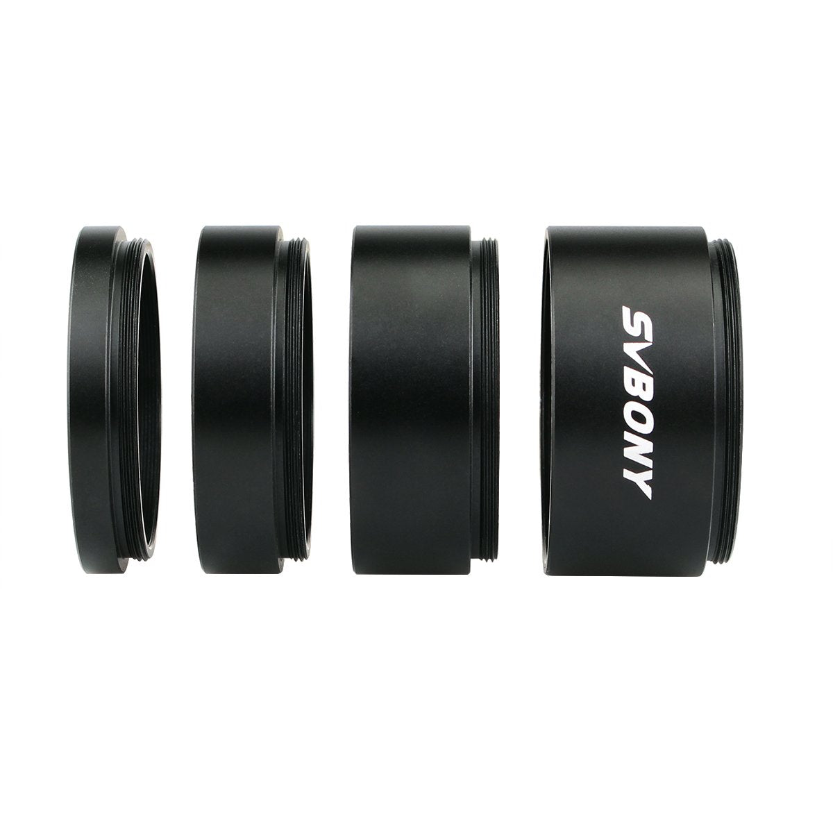 Svbony Extension Tube M42X0.75 On Both Sides Length T2 Extension Tube Kit Length 5Mm 10Mm 15Mm 20Mm
