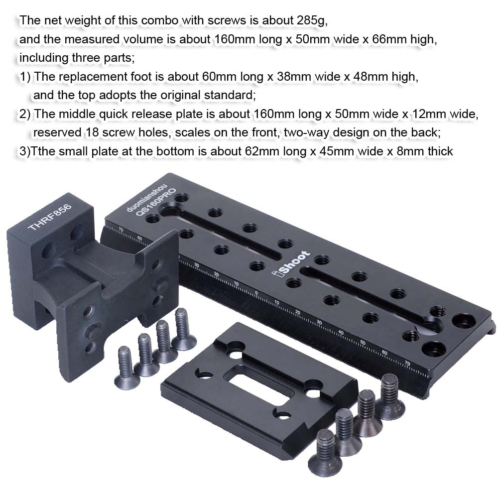 Ishoot Lens Collar Foot Tripod Mount Ring Base Compatible With Canon Rf 400Mm F/2.8L Is Usm, Rf 600Mm F/4L Is Usm & Rf 800Mm F/5