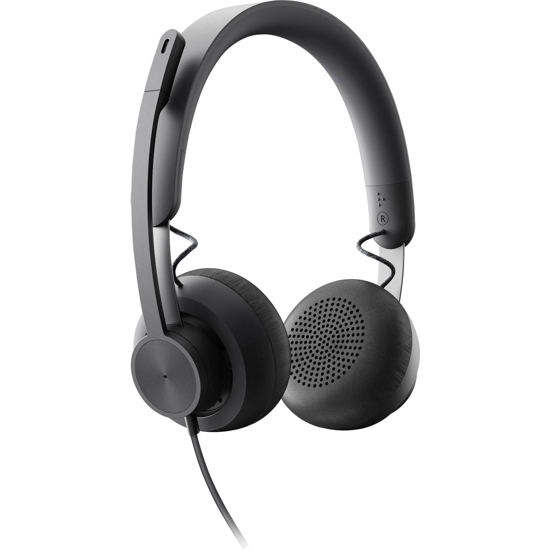 Logitech Zone 750 Headset, 7.1X6.5X2.6